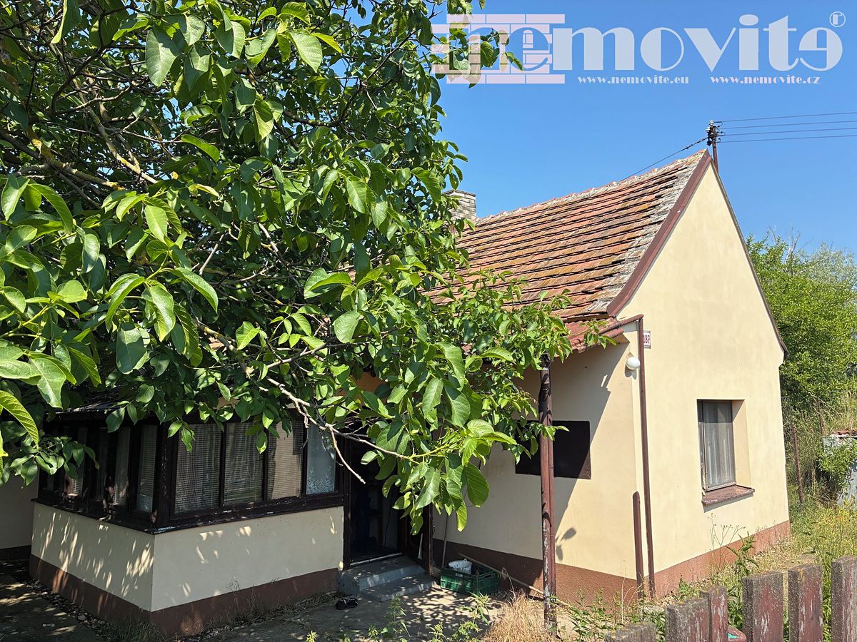Prodej rodinného domu 60 m², pozemek 1783 m²
